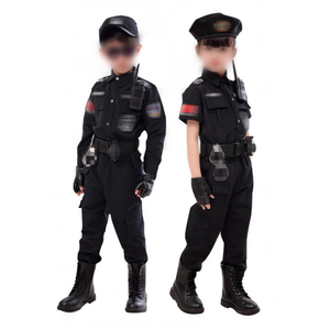 2025 gioco di ruolo di Halloween Costume ragazzi ragazze soldato militare tuta mimetica Live CS Performance bambini esercito uniforme della <span class=keywords><strong>polizia</strong></span> - Product Image 1