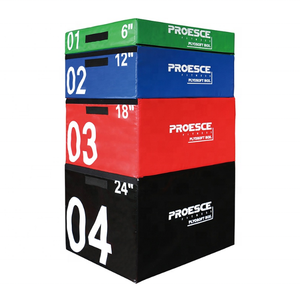 Caja Pliométrica <span class=keywords><strong>de</strong></span> Espuma para Entrenamiento <span class=keywords><strong>de</strong></span> <span class=keywords><strong>Salto</strong></span> <span class=keywords><strong>Crossfit</strong></span>, Gimnasio, Fitness, Ejercicio Suave, Caja Pliométrica - Product Image 2