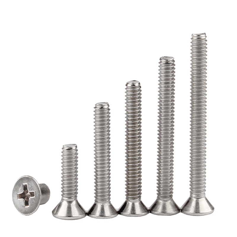 Cross Countersunk Head Screw Stainless Steel