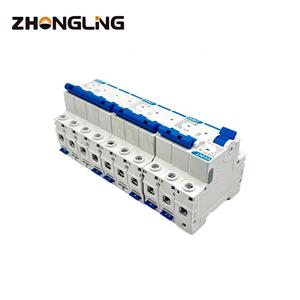 Disjoncteur miniature CHINT NXB-63 2P C63 avec courant nominal 63A et protection LI - Product Image 3