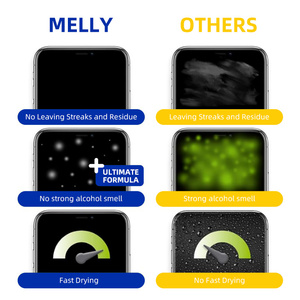 Lenti detergenti salviette Pre inumidite lenti per occhiali ottici pulizia salviettine umidificate per occhiali - Product Image 3