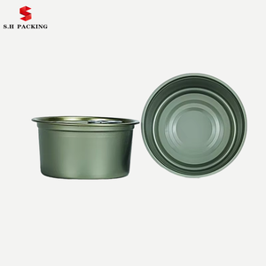 Boîte de conserve ronde vide de 400g de maquereau de qualité alimentaire - Product Image 1