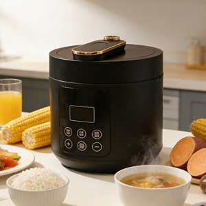 En Stock, Directo de Fábrica, Nueva Olla Interior con Revestimiento Antiadherente, Olla a Presión Eléctrica Doméstica con Pantalla LED KC04003 - Product Image 1