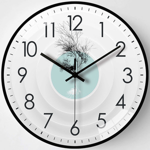 Reloj de Pared Moderno con Diseño de Paisaje para Sala de Estar, Mecanismo de Reloj - Product Image 4