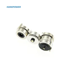 Magnetic connector 8MM round 2pin large current magnet charging needle waterproof Pogopin seat