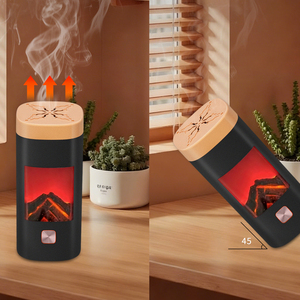Diffuseur d'arômes électronique de luxe sans flamme à LED, brûleur d'encens transfrontalier arabe, purificateur d'air sans eau - Product Image 4