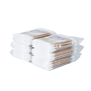 30 Cotons-tiges pour le <span class=keywords><strong>nettoyage</strong></span> quotidien des oreilles et la beauté, bâtonnets en coton de bouleau pour la maison - Product Image 1