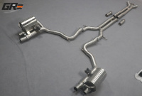 Knalpot Valvetronic Performa Tinggi untuk Porsche Panamera 971 971.1 3.0T Sistem Catback Desain Kontrol Jarak Jauh