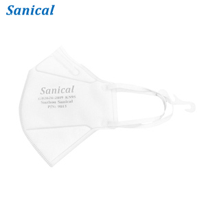 หน้ากากอนามัย Sanical KN95 แบบใช้แล้วทิ้ง ได้รับการรับรองมาตรฐาน EN149 ผ้าไม่ถัก 4 ชั้น สวมใส่สบาย ระบายอากาศได้ดี สายคล้องหูแบบยืดหยุ่น ปรับได้ - Product Image 3