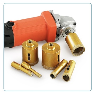 Punta di trapano per brasatura sottovuoto con strumento di perforazione diamantato da 55mm personalizzata - Product Image 5