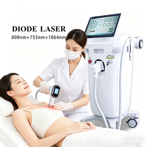 Láser de diodo de enfriamiento por hielo 3 en 1 para depilación y cuidado de la piel 2026, depiladora de diodo sin pines 808nm para rostro y cuerpo - Product Image 1