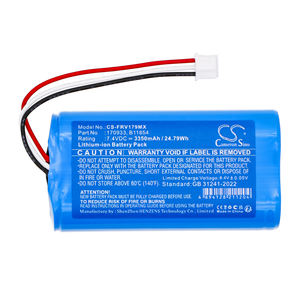 Batería para <span class=keywords><strong>Fresenius</strong></span> Agilia 4+ 6+ 8+ Link+ Volumat Agilia 179033-R2 Z178899 7.40V - Product Image 2