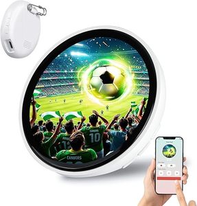 Adjustable Wear Pendant Electronic Badge 1.85 Inch HD Screen AI Smart <b>Pin</b> Bluetooth Upload Long Battery OEM Custom Logo Badge - Product Image 1