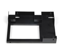 Support de montage en tôle perforée réglable sur mesure OEM, fabrication en acier inoxydable par découpe laser, pliage et soudage