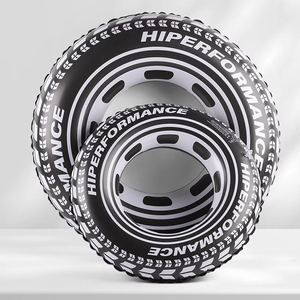 Tùy chỉnh lốp xe in bơi vòng tròn Inflatable CE tiêu chuẩn bơi vòng <span class=keywords><strong>Float</strong></span> cho trẻ em người lớn - Product Image 4