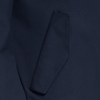 Veste pour homme, col montant, coupe-vent, résistante à l'eau, en polyester et polyuréthane, veste bomber décontractée avec fermeture éclair en métal