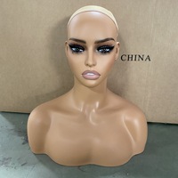 Femme support réglable perruque affichage tête de Mannequin modèle tête pour affichage perruque chapeau accessoires accessoires d'affichage modèle tête