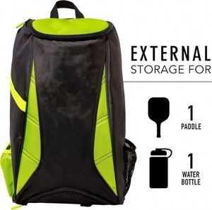 Muestra gratuita: Mochila premium para pickleball para hombres y mujeres, bolsa para equipo deportivo con bolsillo para accesorios, bolsas deportivas para pickleball - Product Image 2