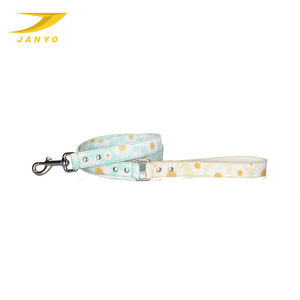<span class=keywords><strong>Collar</strong></span> de cuero PU con estampado de contraste, correa de perro con patrón personalizado - Product Image 2