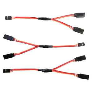 Futaba JR 3-Pin Servo Extension Cable 22AWG Male Female Custom Wire Harness for RC Receiver ESC Flight Controller Drone Airplane - Product Image 4