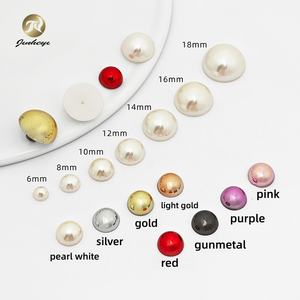 विभिन्न आकार और रंग आधा गेंद एब्स डिय परिधान चमड़े के शिल्प बेल्ट वॉलेट बैग सजावट हार्डवेयर के लिए - Product Image 3