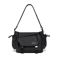 Sac à bandoulière pour homme à motif géométrique, nouvelle mode, grande capacité, pour les trajets quotidiens, les voyages, les loisirs, résistant au vent et à l'usure