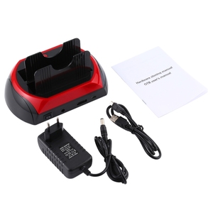 올인원 듀얼 2.5인치/3.5인치 SA.TA/IDE HDD 도킹 스테이션(카드 리더기 및 허브 포함), 외장 스토리지 인클로저 - Product Image 4