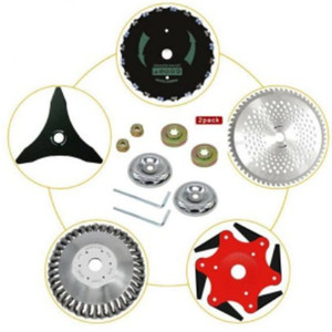 Tondeuse à gazon électrique au lithium de qualité industrielle, petite, avec tête de coupe, brosse à fil d'acier, débroussailleuse, bac de ramassage, moteur 2 temps - Product Image 6