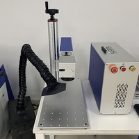 Machines de marquage laser à fibre infrarouge de type bureau Smida 20W 30W pour le métal