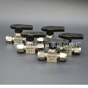 โรงงานขายส่งวาล์วบอลสแตนเลสแบบอเมริกัน 304 ขนาด DN3 มม. แบบตรง พร้อมข้อต่อแบบอัดสองชั้น - Product Image 2