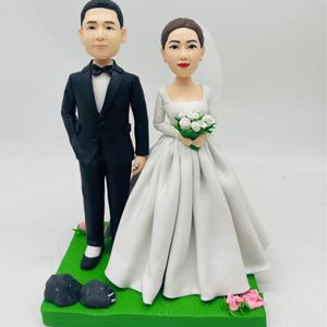 Figuras Románticas de Pareja de Novios para Decoración de Pasteles, en Oferta - Product Image 4