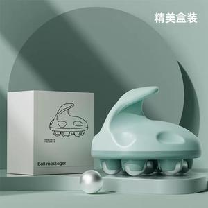 Masseur à rouleaux manuel en métal personnalisé à brancher, 360 degrés, drainage <span class=keywords><strong>lymphatique</strong></span> de la cellulite, relaxation musculaire profonde pour le corps, les <span class=keywords><strong>cuisses</strong></span> - Product Image 3