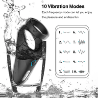 Anneau vibrant en silicone en forme d'éléphant pour homme, jouet de contrôle de l'éjaculation et de retardement de l'éjaculation