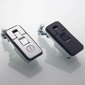 लंबी MS6018Z-2-1 ट्रक विद्युत पैनल ट्रिगर लैच पुश बटन दरवाजा लॉक जस्ता मिश्र धातु संपीड़न लीवर लॉक - Product Image 4