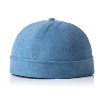 Sombrero Docker de pana personalizado, con tu logotipo gorra de béisbol, sin visera