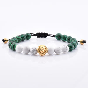 Precios <span class=keywords><strong>de</strong></span> Fábrica, Pulsera Yitenong para <span class=keywords><strong>Hombre</strong></span>, Estilo Punk, Calavera <span class=keywords><strong>de</strong></span> Acero Inoxidable 316L, Alto Pulido, <span class=keywords><strong>Cordón</strong></span> <span class=keywords><strong>de</strong></span> Macramé Ajustable - Product Image 6