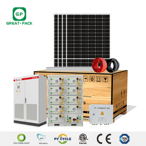 LAI nghịch và Pin 50 kiliwatt lai năng lượng mặt trời hệ thống Kit nhà 10000 watt năng lượng mặt trời hệ thống bảng điều khiển ESS 150 kW 100kw năng lượng mặt trời hệ thống - Product Image 2