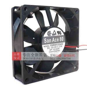 ซันโย ซันเอซ 80 12V 0.37A 80x80x25 มม.พัดลมระบายความร้อนเซิร์ฟเวอร์ผลิตในญี่ปุ่น - Product Image 1