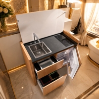 Meubles de rangement modulaires en aluminium pour Mercedes Sprinter RV, gain de place, installation facile, taille personnalisée
