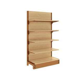 Estanterías Metálicas <span class=keywords><strong>de</strong></span> Alta Resistencia <span class=keywords><strong>de</strong></span> Una Sola Cara con Múltiples Niveles para Tiendas <span class=keywords><strong>de</strong></span> Abarrotes y Supermercados, con Acabado Melamina - Product Image 3
