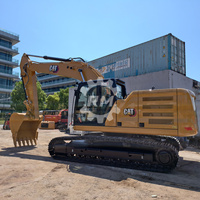 Excavatrice CAT 326 d'occasion à vendre, 25,6 tonnes, pour la construction de fondations, fournisseur de pelles d'occasion CAT325DL CAT326D2 CAT330