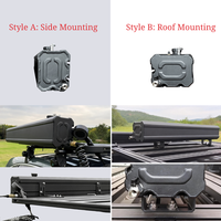 Remaco Overlanding Gear Vente en gros Réservoir d'eau portable en aluminium pressurisé étanche de 4,8 gallons (18-36 L) pour le camping 4x4
