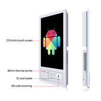 21.5 pouces au détail auto-commande paiement écran tactile Kiosque impression LCD Restaurant supermarché libre-service tout-en-un machine Android