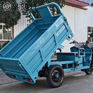 Tricycle électrique de transport de marchandises à suspension intégrale et différentiel, directement de l'usine - Product Image 6