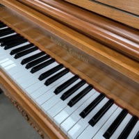 Used Samick SC-300NST Upright Piano Korean Original Stable Warm Tone for Family Daily Practice & Beginner Learning