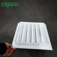 Grilles de ventilation carrées en alliage d'aluminium étanches avec garantie de qualité, ouvertures de ventilation, conduits d'air de retour, sorties d'air conditionné