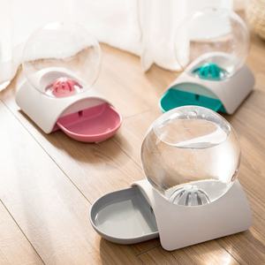 Pompom Desain Mode Populer Pet Air Mancur Minum Otomatis Mangkuk Air Kucing Persediaan Anjing Pengumpan Air - Product Image 4