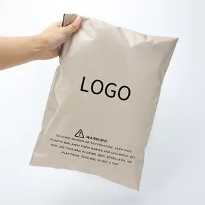 ZMY Custom Compostable Poly Mailer Bags Gift Box Package Mail Big Poly Mailer Bag Matte Black Corn Polymailers