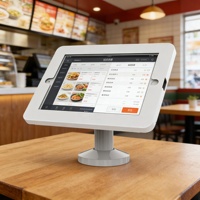 SC-1201 POS Retail Self-Service Anti-Vol Kiosque De Bureau Stand Haute Réglable Verrouillable Tablette Boîtier pour ipad