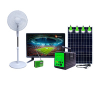 Mini système de kit de panneau solaire portable Systèmes de jeu de lumière